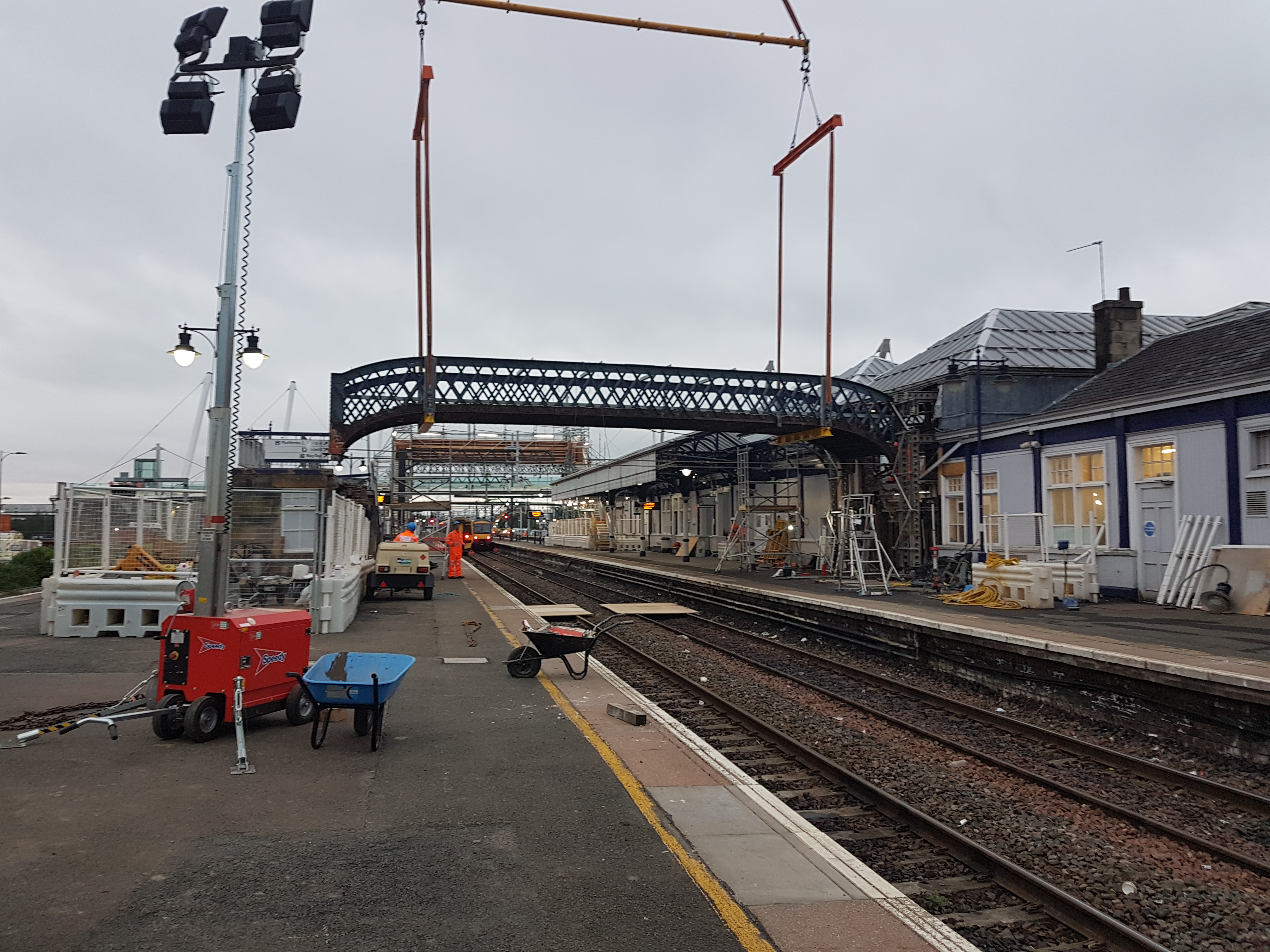 Stirling Station Bridge Removal